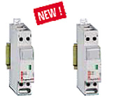 Voltage surge protectors for telephone lines